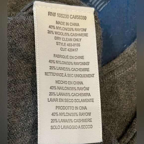 EUC Joie Armelio tunic sweater Gray Sz. XS - Picture 5 of 6